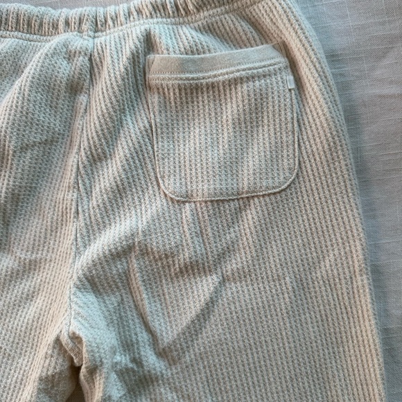 Aerie Cream Waffle Knit Pajama Pants - Picture 9 of 9